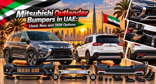 Mitsubishi Outlander bumpers available in the UAE for replacement