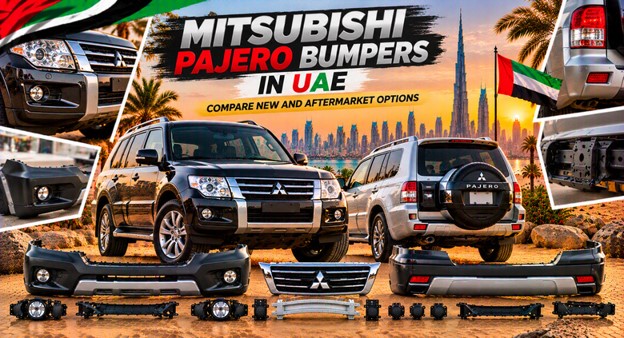 Mitsubishi Pajero bumpers available in the UAE for replacement