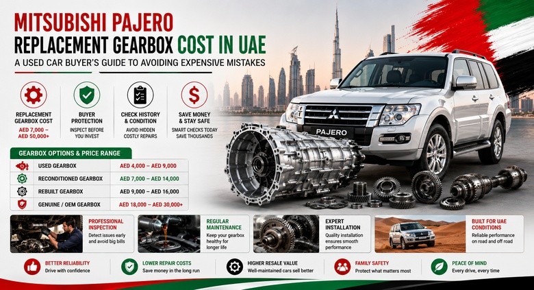 Replacement Mitsubishi Pajero Gearboxes