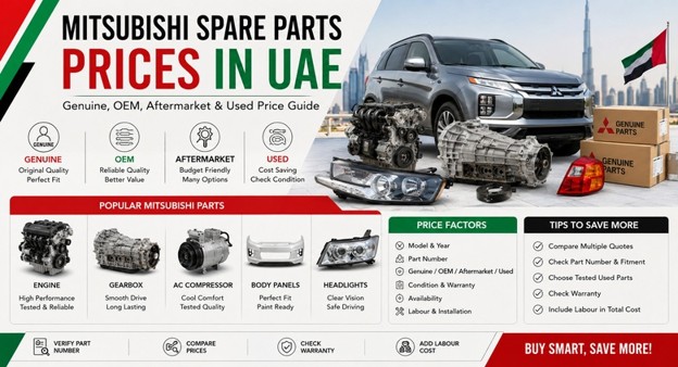 Mitsubishi Spare Parts in UAE