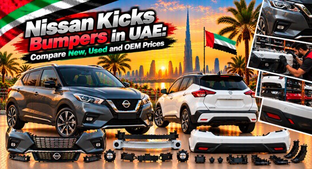 Nissan Kicks bumpers available in the UAE for replacement