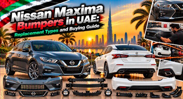 Nissan Maxima bumpers available in the UAE for replacement