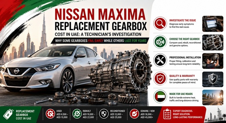 Replacement Nissan Maxima Gearboxes