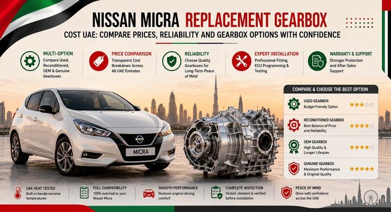 Replacement Nissan Micra Gearboxes