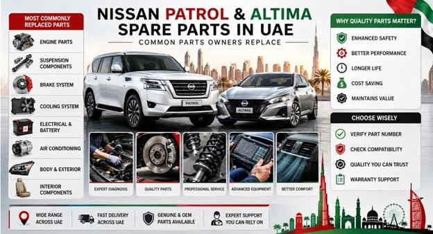 Nissan Spare Parts in UAE