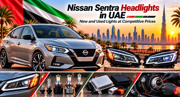 Nissan Sentra headlights for replacement in the UAE