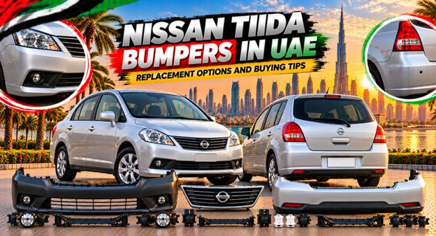 Nissan Tiida bumpers available in the UAE for replacement