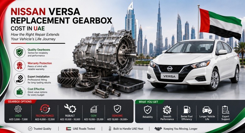 Replacement Nissan Versa Gearboxes