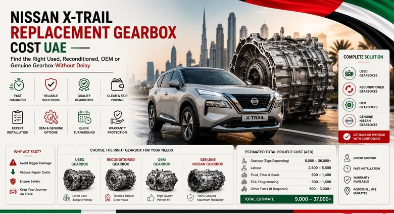 Replacement Nissan X-Trail Gearboxes