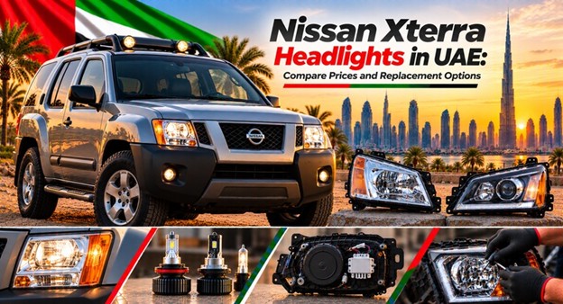 Nissan Xterra headlights for replacement in the UAE