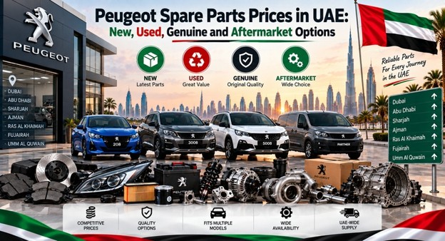 Peugeot Spare Parts in UAE