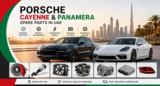 Porsche Spare Parts in UAE