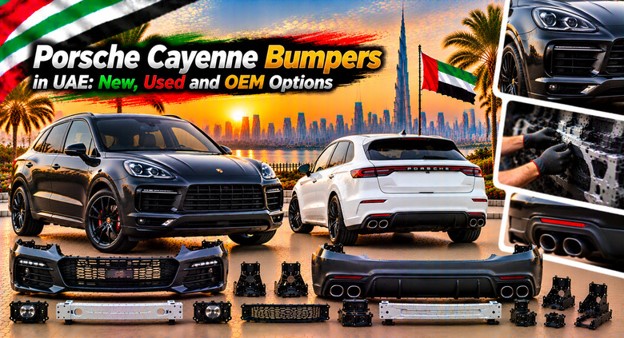 Porsche Cayenne bumpers available in the UAE for replacement