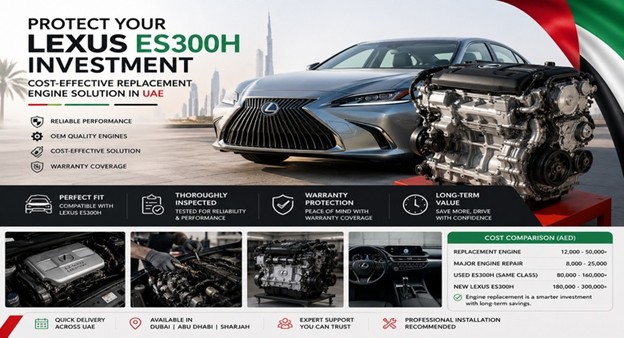 Replacement Lexus ES300h Engines