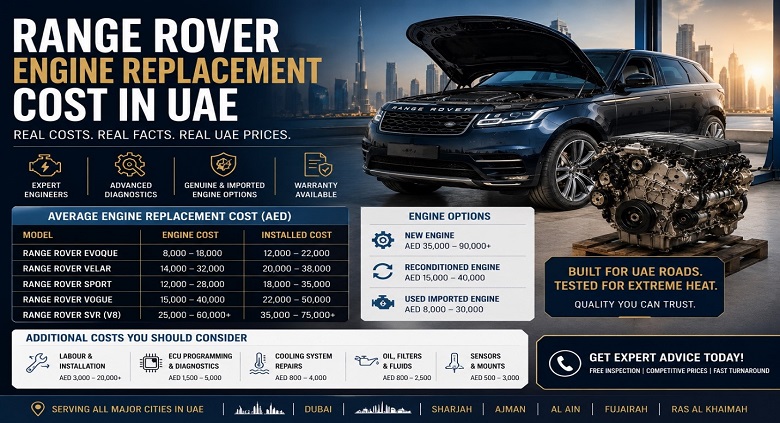 Replacement Range Rover Engines