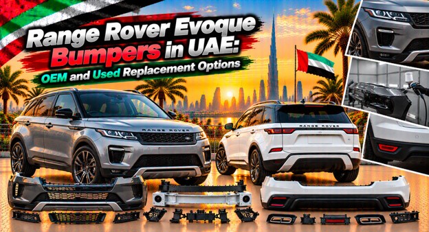 Range Rover Evoque bumpers available in the UAE for replacement