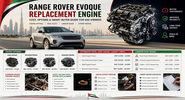 Replacement Range Rover Evoque Engines