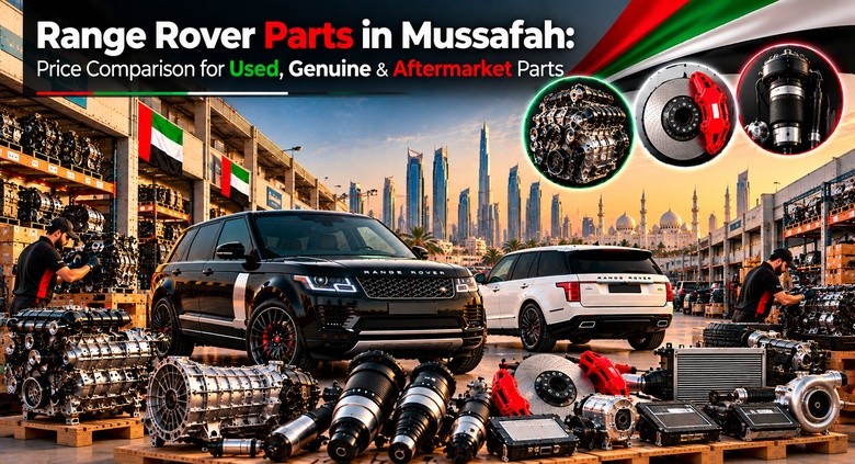 Range Rover Parts in Mussafah