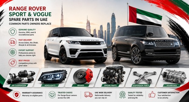 Range Rover Spare Parts in UAE