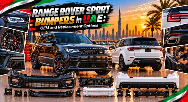 Range Rover Sport bumpers available in the UAE for replacement