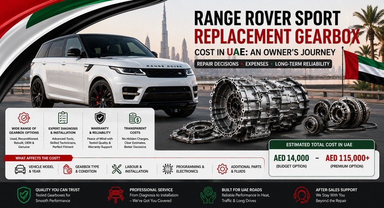 Replacement Range Rover Sport Gearboxes