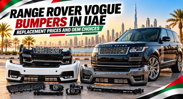 Range Rover Vogue bumpers available in the UAE for replacement