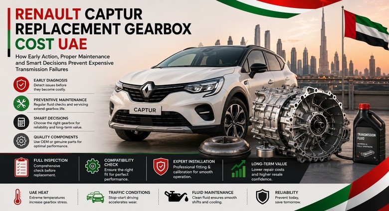 Replacement Renault Captur Gearboxes