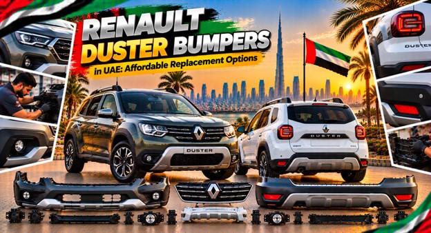 Renault Duster bumpers available in the UAE for replacement