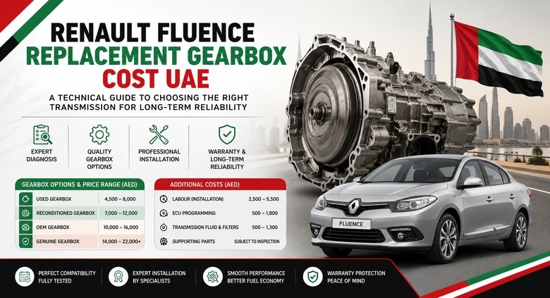 Replacement Renault Fluence Gearboxes