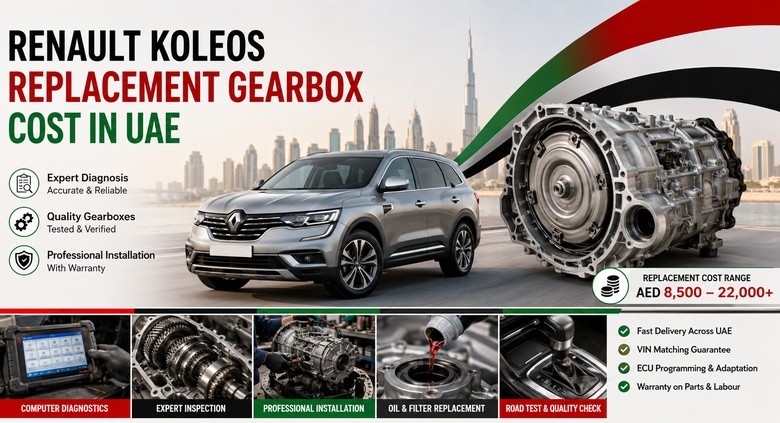 Replacement Renault Koleos Gearboxes