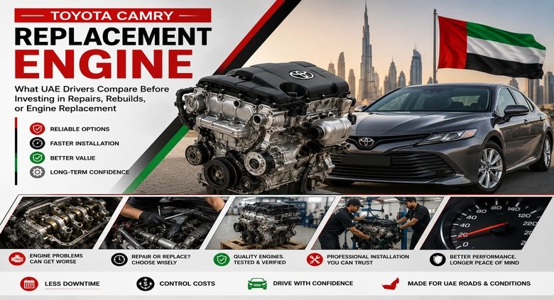 Replacement Toyota Camry Engines