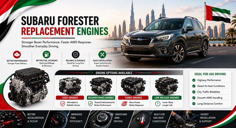 Replacement Subaru Forester Engines