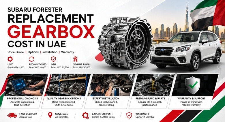 Replacement Subaru Forester Gearboxes