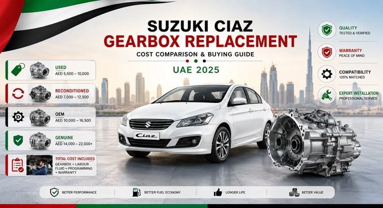Replacement Suzuki Ciaz Gearboxes