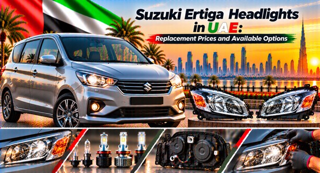 Suzuki Ertiga headlights for replacement in the UAE