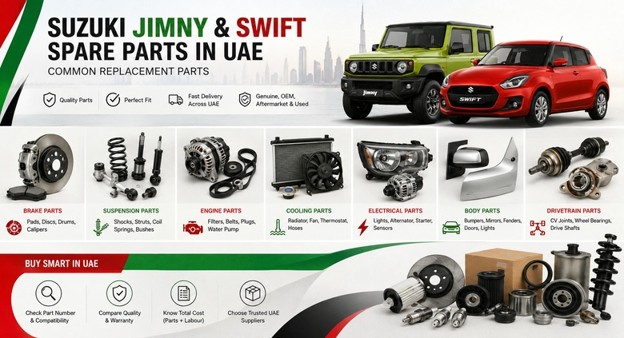 Suzuki Spare Parts in UAE