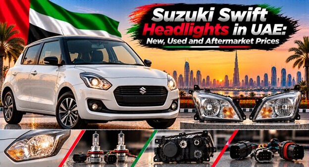 Suzuki Swift headlights for replacement in the UAE