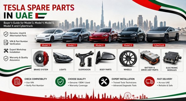 Tesla Spare Parts in UAE