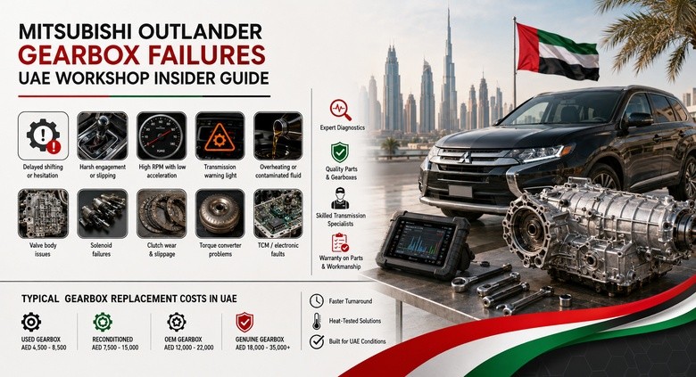 Replacement Mitsubishi Outlander Gearboxes
