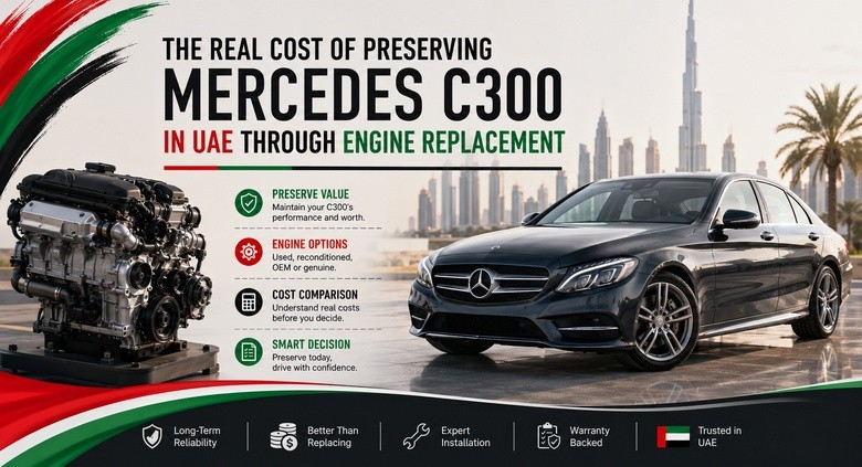 Replacement Mercedes C300 Engines