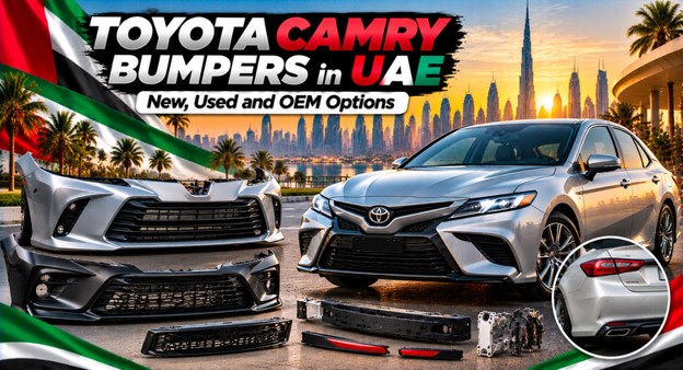 Toyota Camry bumpers available in the UAE for replacement
