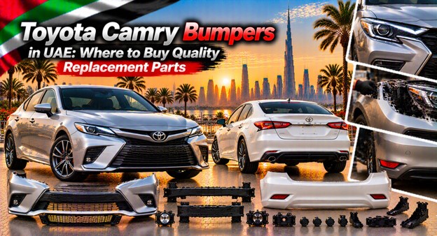 Toyota Camry bumpers available in the UAE for replacement