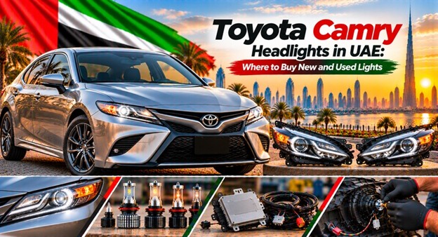 Toyota Camry headlights for replacement in the UAE