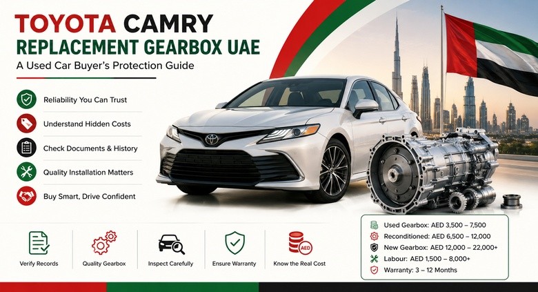 Replacement Toyota Camry Gearboxes