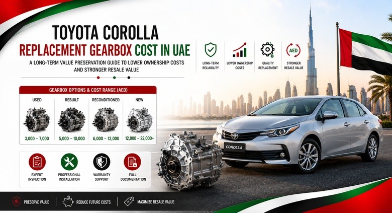 Replacement Toyota Corolla Gearboxes