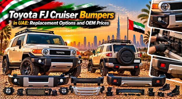 Toyota FJ Cruiser bumpers available in the UAE for replacement