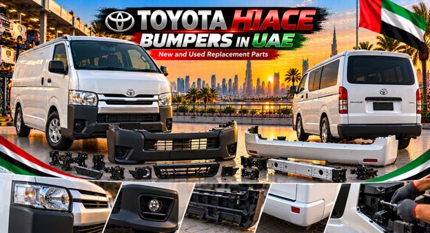 Toyota Hiace bumpers available in the UAE for replacement