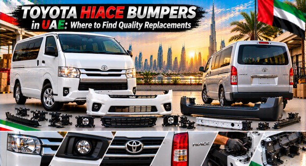 Toyota Hiace bumpers available in the UAE for replacement