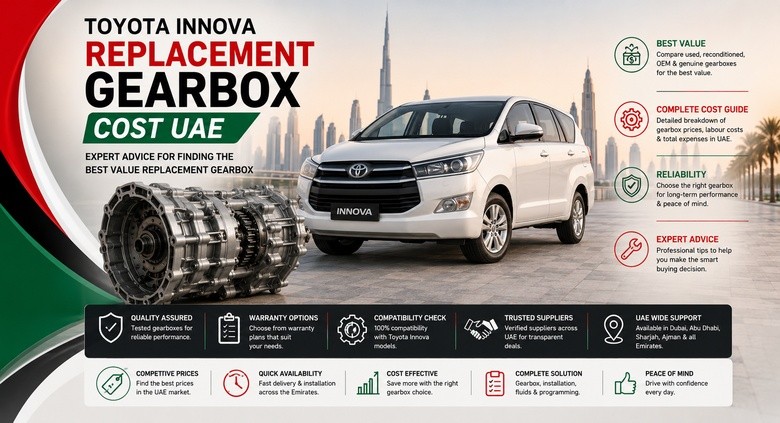 Replacement Toyota Innova Gearboxes