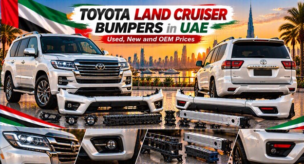 Toyota Land Cruiser bumpers available in the UAE for replacement